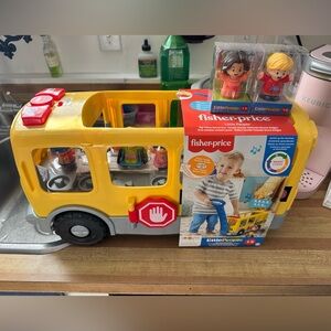 Fisher-Price Little People Yellow School Bus Playset